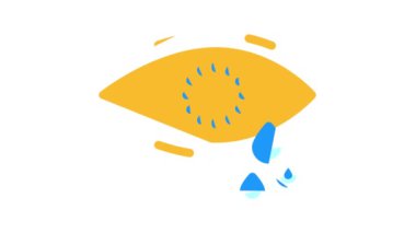 göz yırtıcı renk simgesi canlandırması