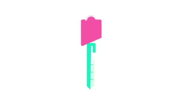 페그 스틱 컬러 아이콘 애니메이션 표시 — 비디오