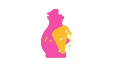 esrar öğütme renk simgesi canlandırması