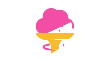 Çömlekçilik ekipmanı renk canlandırması döndürüyor