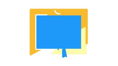 Körler alfabesi renk canlandırması