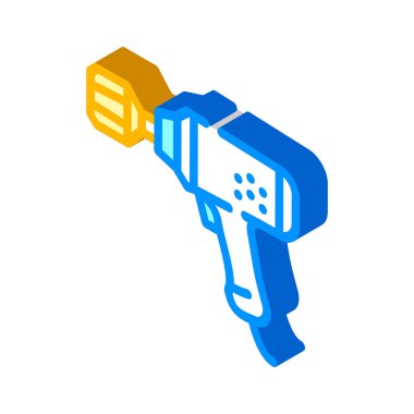 Anahtar aracı izometrik ikon vektörü. İngiliz anahtarı işareti. izole edilmiş sembol çizimi