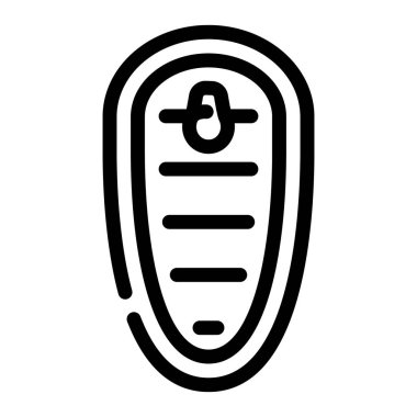 Konserve yiyecek çizgisi ikon vektörünün üst görüntüsü. Konserve yiyecek tabelasının en üst görüntüsü. izole edilmiş çizgi simgesi siyah illüstrasyon