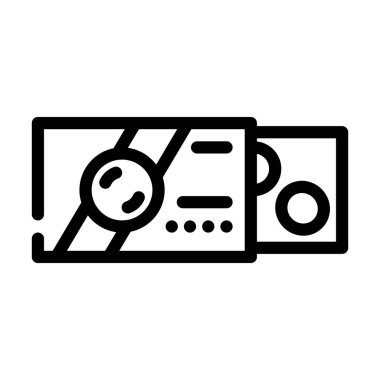 Hap satırı simge çizimi paketi