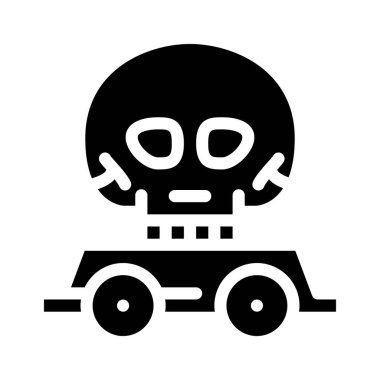 Ölü olay sembolü vektör illüstrasyonunun günü