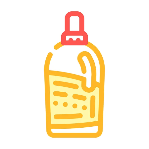 Bottle detergent color icon vector illustration — Stock Vector