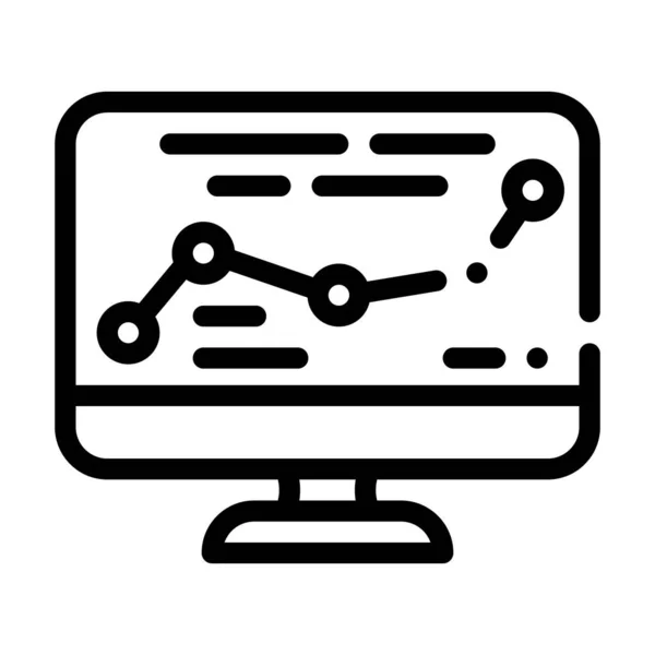 Direction map railway line icon vector illustration — Vettoriale Stock