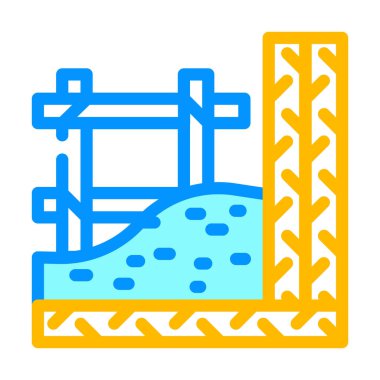 armatür yapı malzemesi renk vektör illüstrasyonu