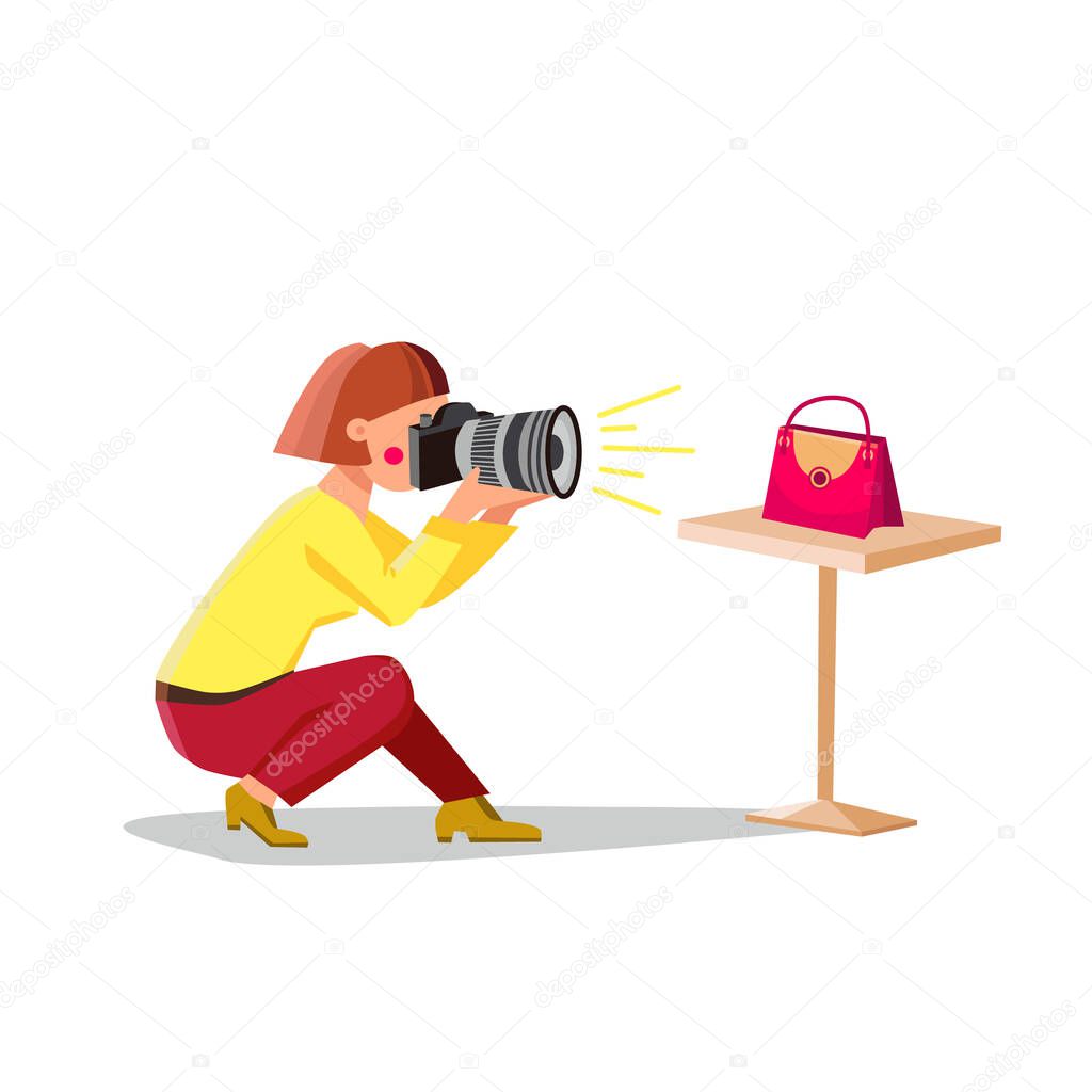 Product Photography Making Photographer Vector