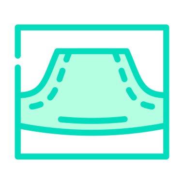 Kapüşonlu cep rengi vektör çizimi