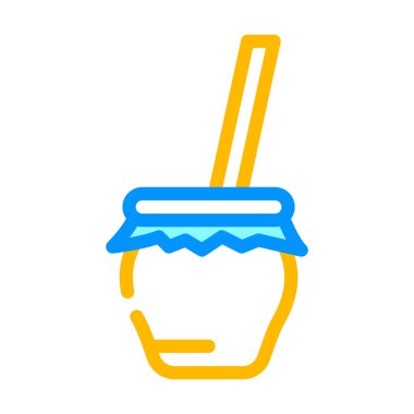 Zambomba İspanya içecek rengi vektör illüstrasyonuName