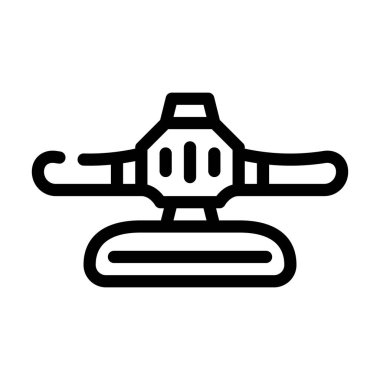 Araba cilalama çizgisi ikon çizimi için profesyonel ekipman