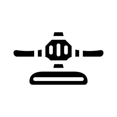 araba parlatıcı simge vektör illüstrasyonu için profesyonel ekipman