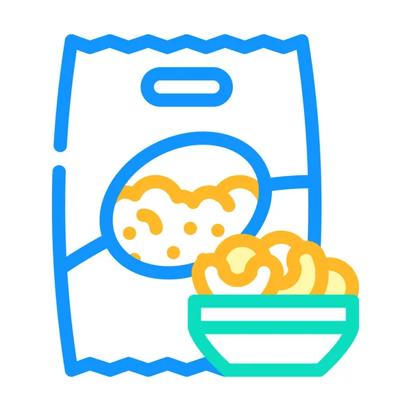 Vecteur Icône Couleur Sans Gluten Soja Signe Sans Gluten Soja — Image vectorielle