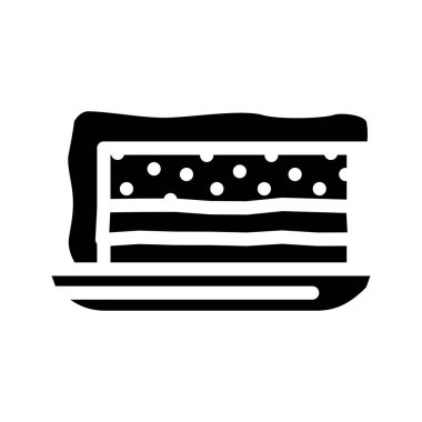 kek çanağı kantini simge vektör çizimi