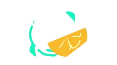 limon turunçgil rengi canlandırması