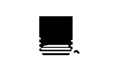 Hava ısıtma kabartma simgesi canlandırması