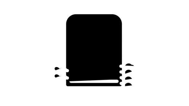 Ventilação gadget glifo ícone animação — Vídeo de Stock