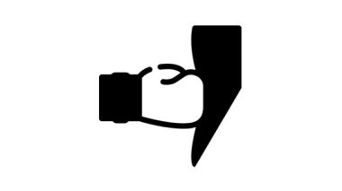 çalışma kutusu eksersiz siyah simge canlandırması