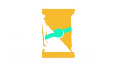 çipler çanta renk simgesi canlandırması