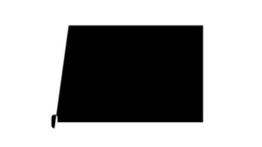 gövde kütle indeksi siyah simge canlandırması