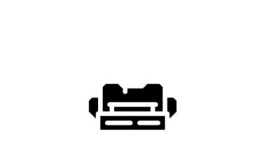 çift extruder 3d yazıcı simgesi canlandırması