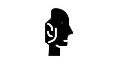 hızlı düşün ve cevap ver çağrı merkezi operatörü glyph simge canlandırması