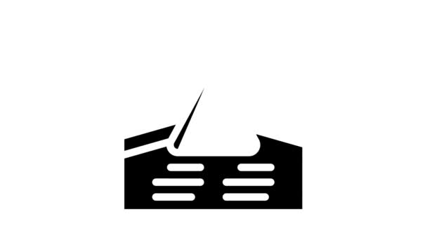 Site web non-fonctionnel animation icône glyphe — Video