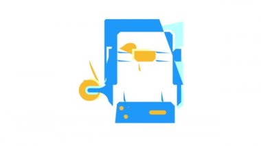 3d yazıcı renk canlandırması