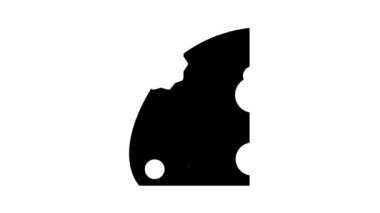 Peynirli süt ürünleri alerjisi kabartma simgesi animasyonu