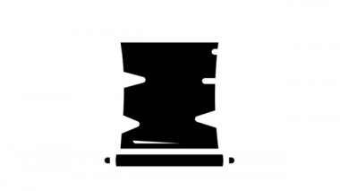 Sihirli sembollü kaydırma canlandırması