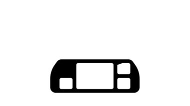 Aşı simgesi animasyonu için elektronik ölçek