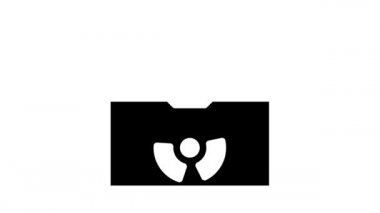 Biyomateryalleri saklamak için bir kabuk simge canlandırması