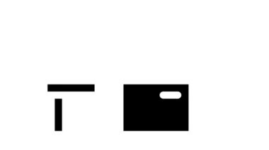 Testere makine simgesi canlandırması