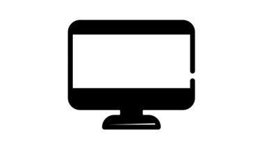 İşletim sistemi siyah simge canlandırması indir