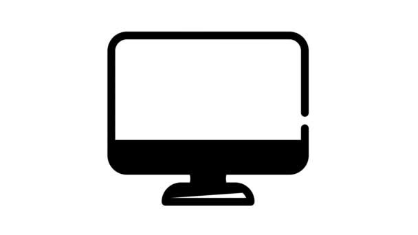 složky animace černé ikony operačního systému