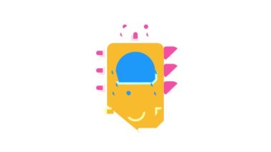 ektoplazma paranormal detektör renk simgesi canlandırması