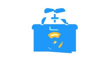 biyomateryallerin depolanması için konteyner renk canlandırması