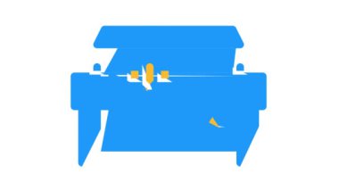 lazer oyma ve kesme makinesi renk simgesi canlandırması