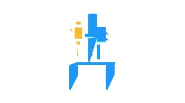 sondaj ve yuva makinesi renk simgesi canlandırması