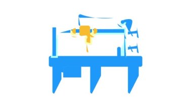 Desen dikiş makinesi renk canlandırması