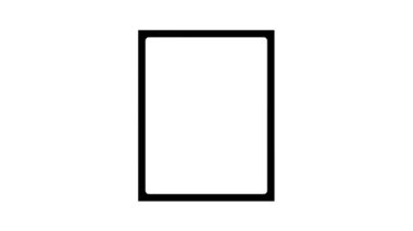 namaz glyph simgesi canlandırması için halı