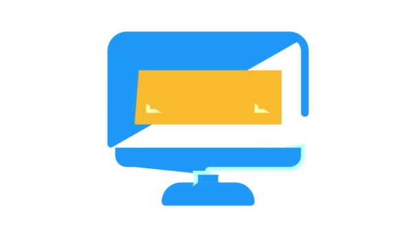 Descargar animación icono de color del sistema operativo — Vídeo de stock
