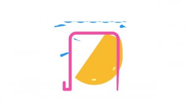 Denizaltı gelgit enerji santrali renk canlandırması