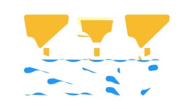 deniz elektriği gelgit enerji santrali renk canlandırması