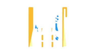 Elektrikli araçlar için ayrılmış şerit renk canlandırması