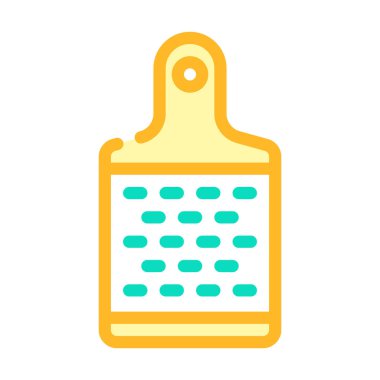 rengarenk çatal bıçak rengi vektör çizimi