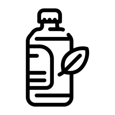 Yüz çizgisi ikon vektör çizimi için su