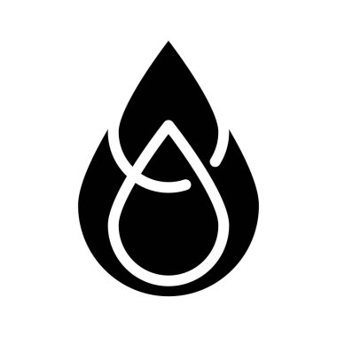 doymuş yağ sembolü vektör illüstrasyonu