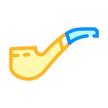 tüten pipo rengi ikon vektör resimleme rengi